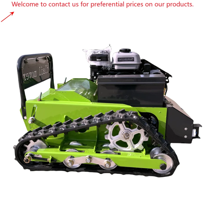 

High Quality Agricultural And Forestry Equipment Robot Zero Turn Flail Crawler Gasoline Remote Control Lawn Mower