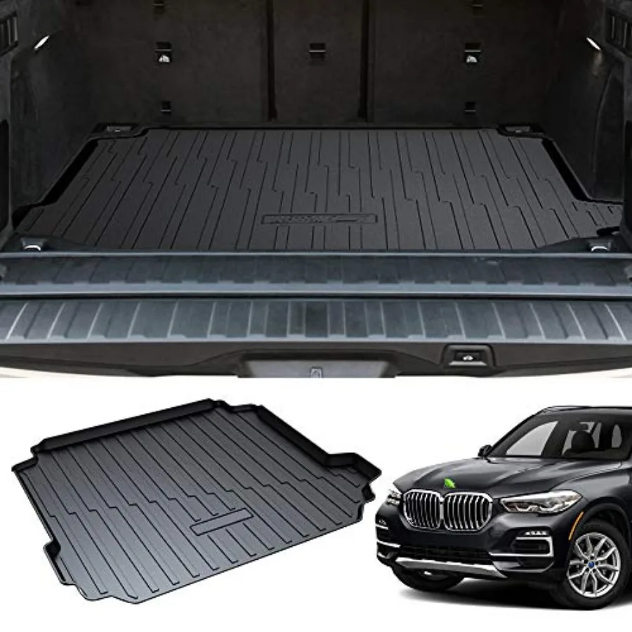 

Cargo Mat for 2026 Trunk Mat TPE All Weather Cargo Liners Heavy-Duty Trunk Liners Without Optional Luggage Kit Accessories Not