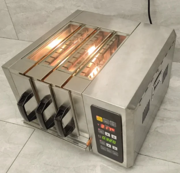 

Automatic Rotating BBQ Grill Kebab Machine Home Smokeless Skewer Grilled Fish and Meat for Restaurant Use for Sale