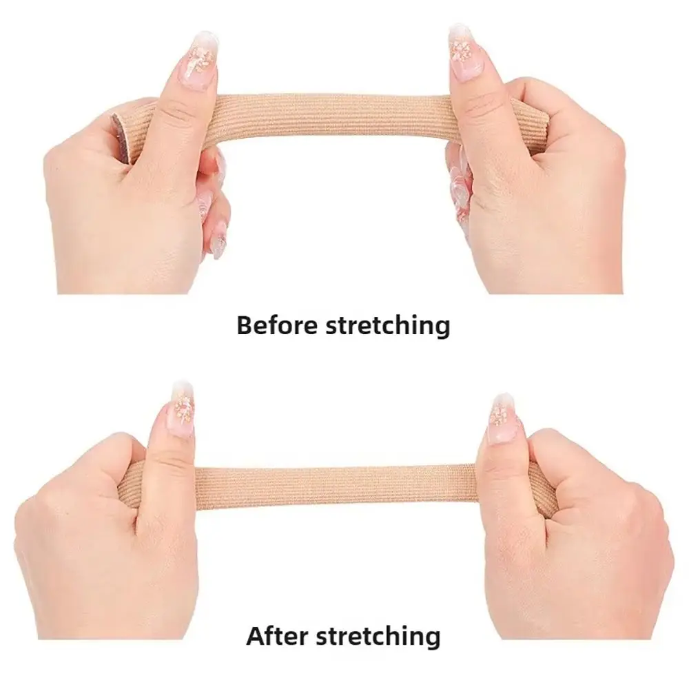 1Pcs Durable 15cm Toe Gel Tube Fabric Soft Tube Sleeve Pads Insoles Silicone Toe Cushion Cover Foot Care Pedicure