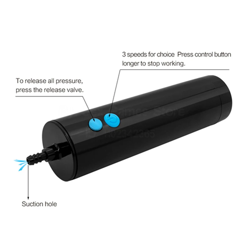 Elektrische handmatige vacuümpomp, penispomp/anale pomp voor volwassenen, negatieve drukoefening, zuigmanometer, handvataccessoire