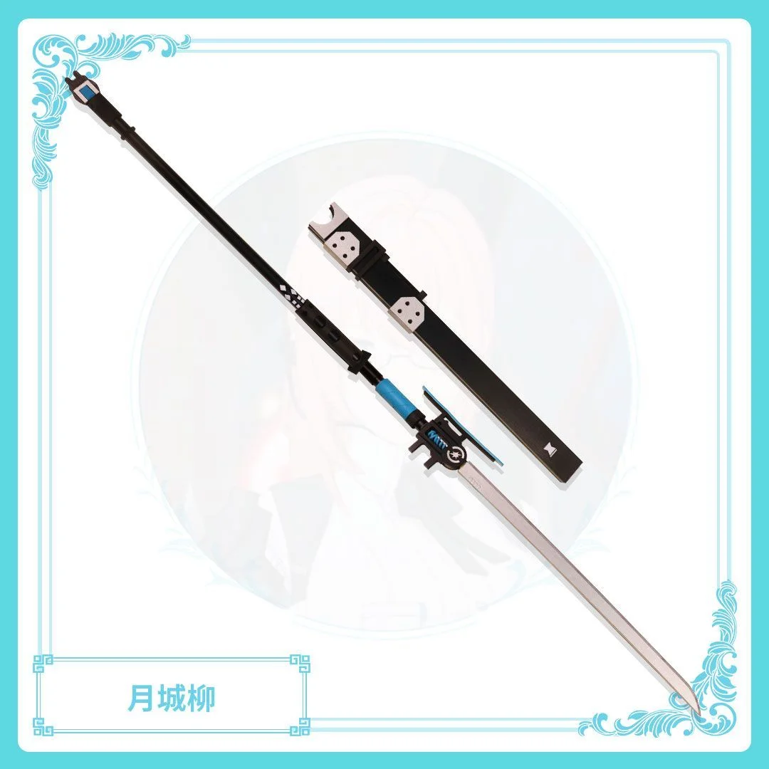 Tsukishiro Yanagi Cosplay Kostuum Rekwisieten Spel Zenless Zone Zero Cosplay Wapen Mes Halloween Kerstfeest Speel Werknemer Toegang