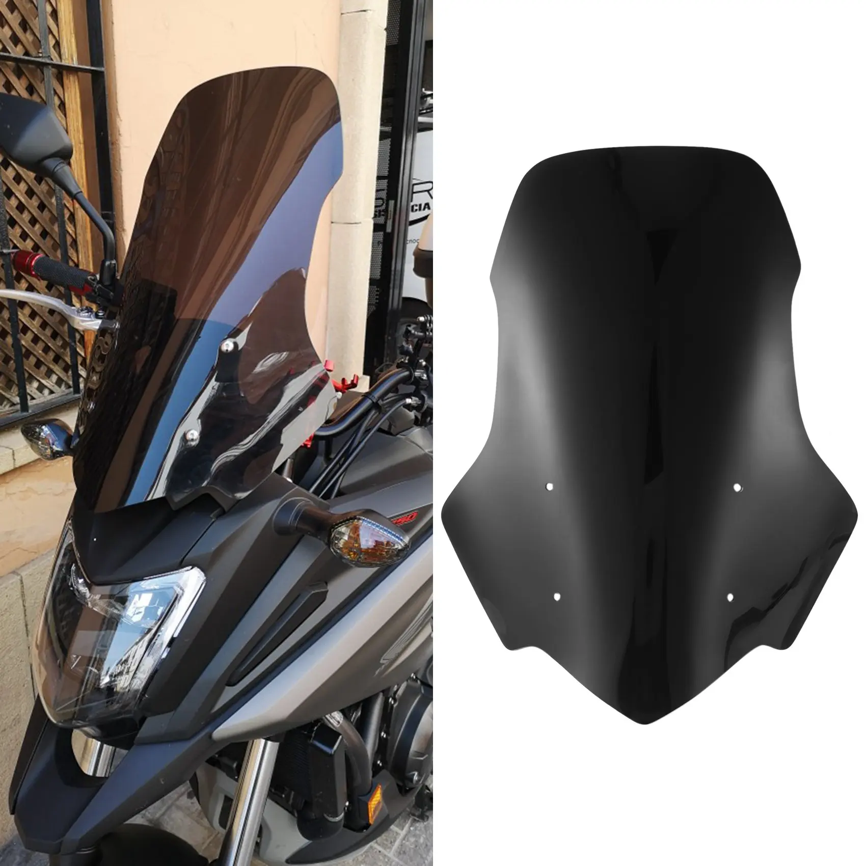 Motorcycle Windshield Fairing Windscreen for Honda NC700X NC750X 2016 - 2020