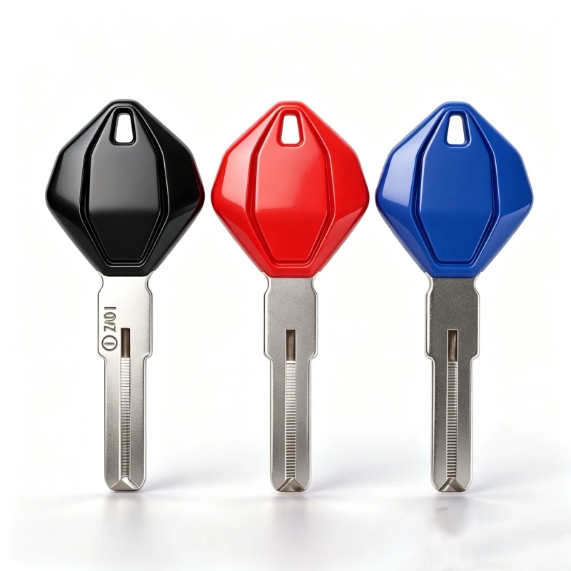For DUCATI Panigale 959/V4/V4R/V4S Blank Key Motorcycle Replacement Uncut Anti-Theft Chip Placement Available