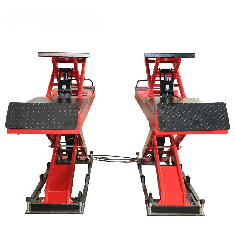 car lift for sale wheel aligner Cheap Price Automotive Scissor Lift Car Hoist Bridge 220v