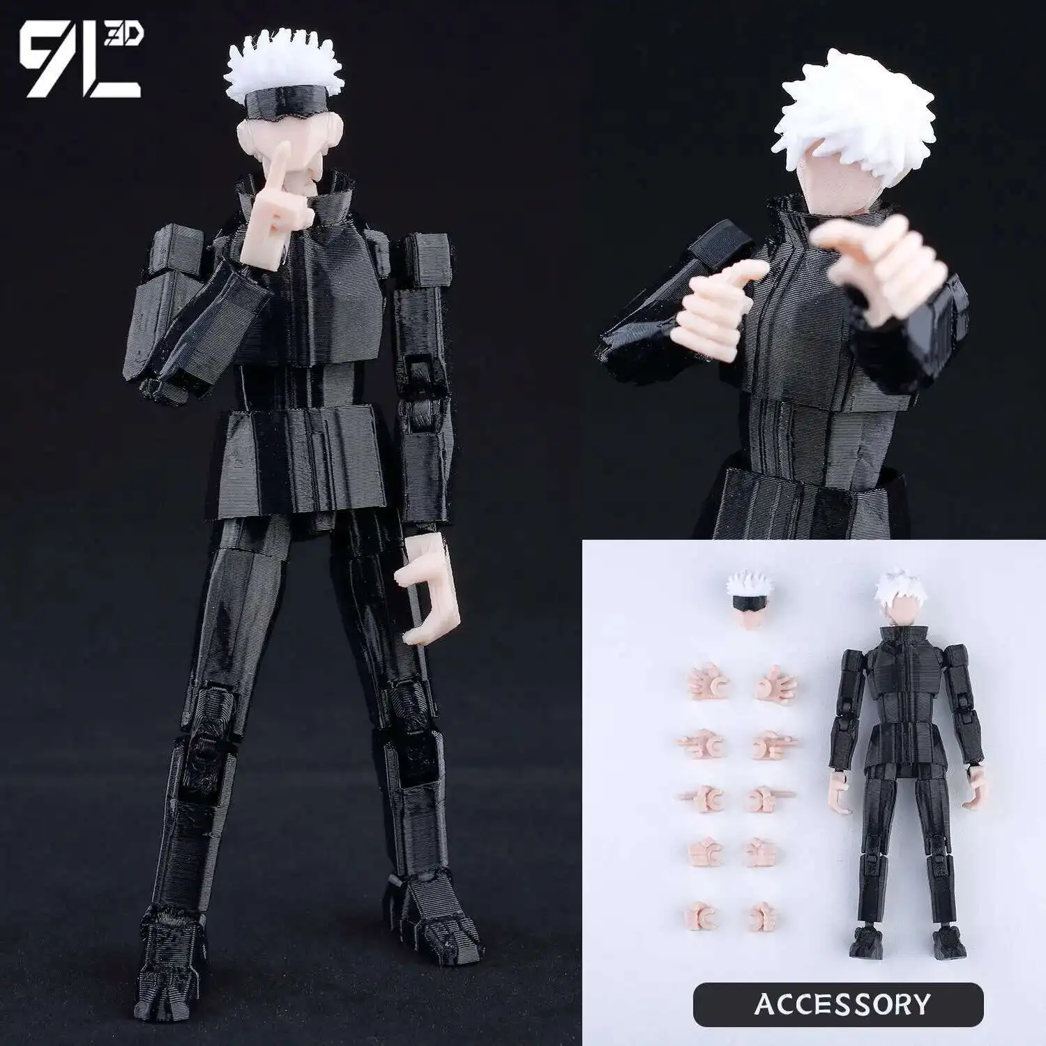 9L3D プリント Jujutsu Dummy13 Lucky13 T13 Titan13 Kaisen 釘崎