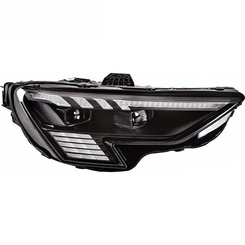 

Фара в сборе для Audi A3, модели 2021-2024, модифицированная в стиле RS, со светодиодной линзой, дневными ходовыми огнями и динамическим поворотником