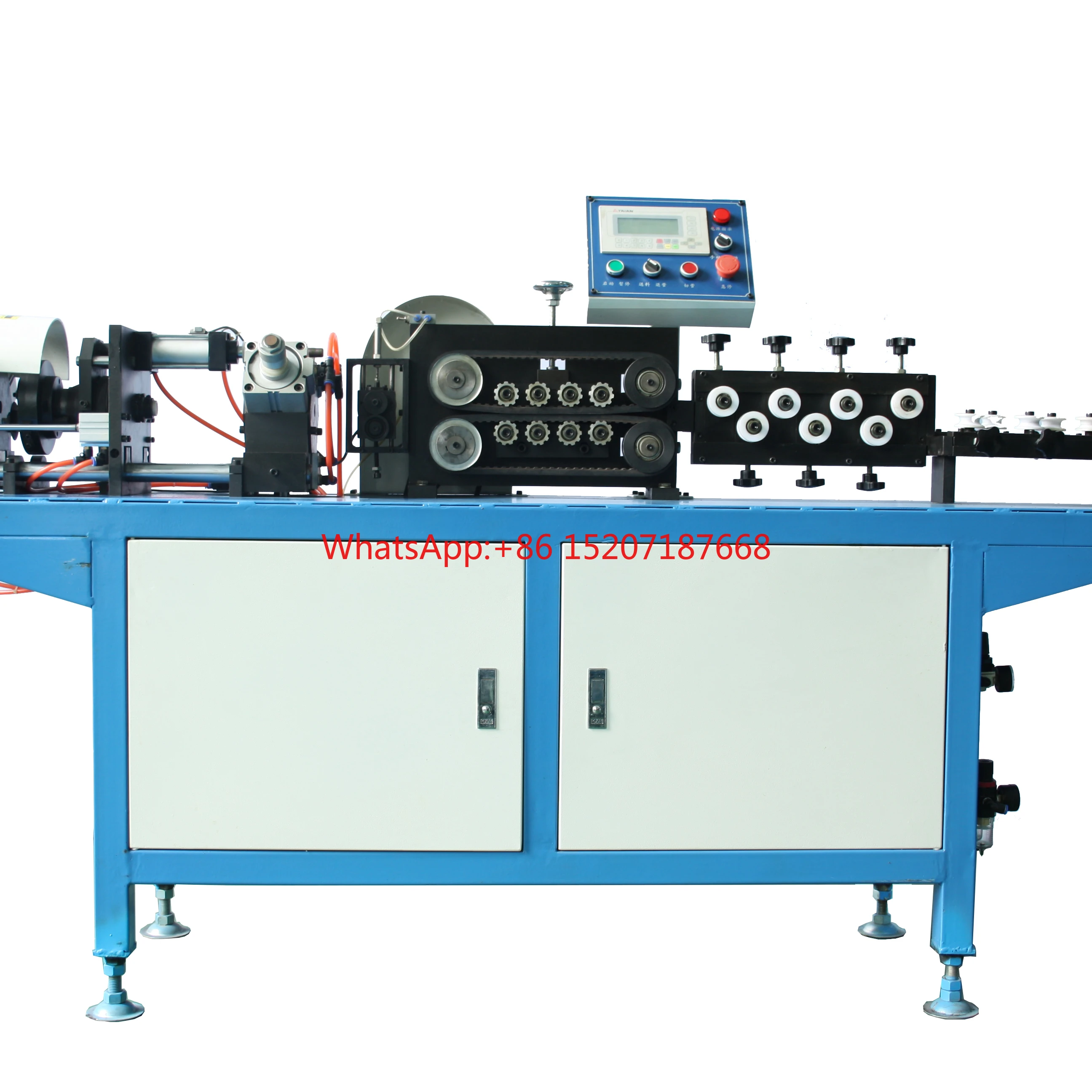 Full Automatic Copper Aluminum Tin Tube Straightening And Cutting Machine