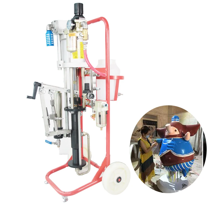 FRP Fiber Spraying Machine  FRP Resin Spraying Machine Pneumatic FRP Spraying Machine