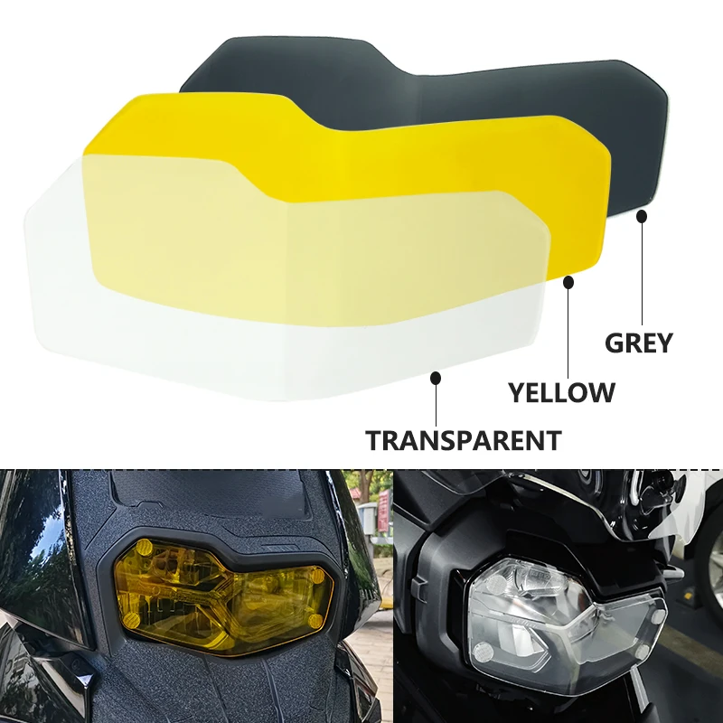 

Acrylic Headlight Protector Head Light Guard Cover Grille For BMW F850GS ADVENTURE F750GS F750 GS 850 C400X 2018-2023 Motorcycle