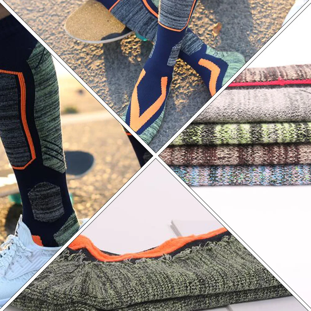 سميكة الثلوج الشتاء التزلج الجوارب طويلة الركبة تنفس الحرارية تنظيم التزلج جوارب الرياضة في الهواء الطلق التزلج الجوارب التزلج تخزين