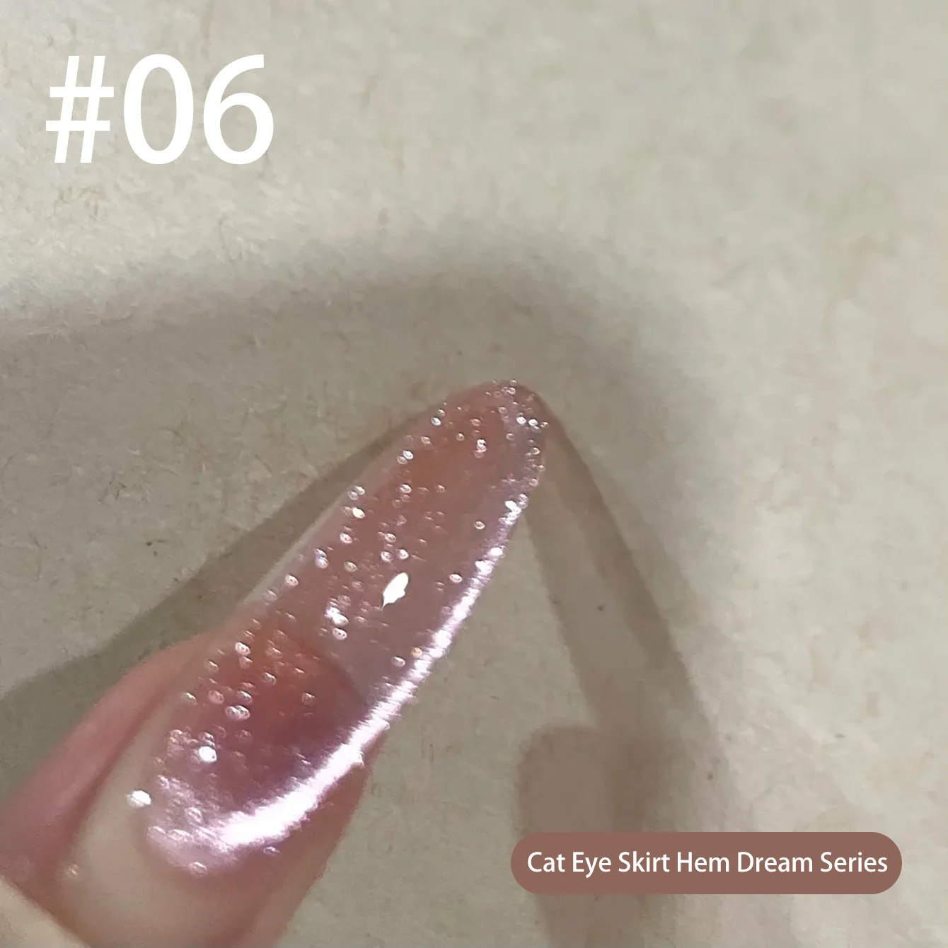 MIANEL Sailor Moon Blaue Folien-Glitzer Polarisierte Katzenaugen-Gel-Kristallperlen 2026 Sommer Neue Vibe Nägel – Detail 13