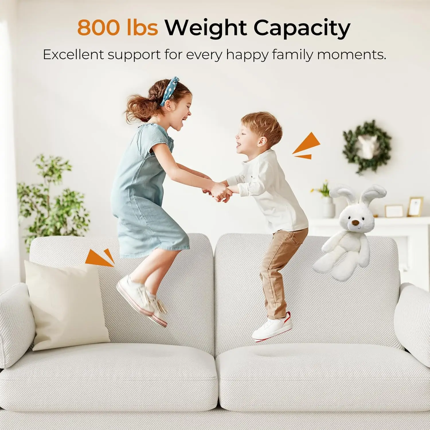 Vesgantti-sofá bege de 70 polegadas, sofá moderno e confortável com assento profundo e almofadas macias, pequeno sofá para sala de estar