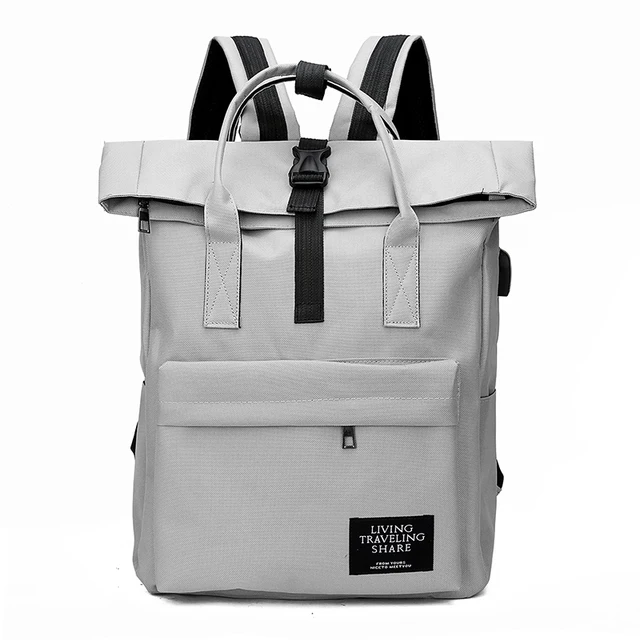 Moda USB Laptop plecak dla kobiet męskie torby na ramię tornister kobiet Mochila plecaki dla nastolatek dziewczyny plecak podróżny