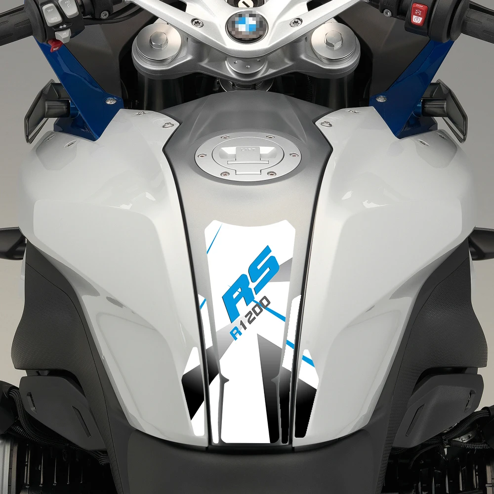 

For R1200RS R1200 RS 3D Epoxy Resin Sticker Kit Waterproof Motorcycle fuel tank pad Protective decals