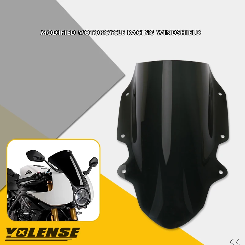 

For 1200RR 2022-2024 Motorcycle Windshield Enlarge Wind Spoiler Cover Heighten Windscreen Wind Screen Protector