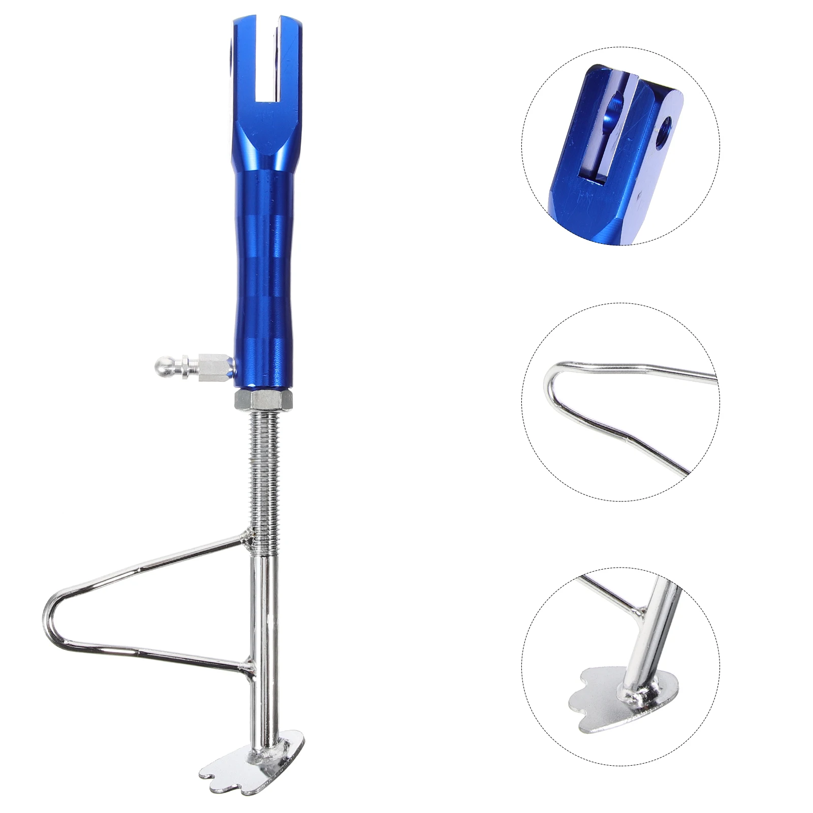 

Heavy Duty Motorcycle Side Kickstand Metal Scooter Kick Replacement Parts Paddock Foot Stabilizer Stand For Electric Motorcycle