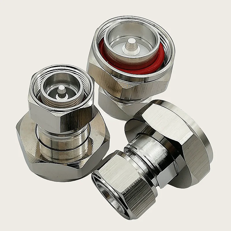 1PCS/Lot Adapter L29 7/16 DIN Male Plug  to 4.3-10 Male Connector DIN Type To Mini Din RRU RF Coaxial Adapters