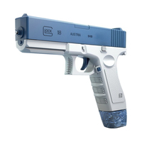 2025 New Electric Glock Pistol Water Gun Toy Spray Water Children's Play Water Fighting Tool Automatic Splashing Water Bath Toy