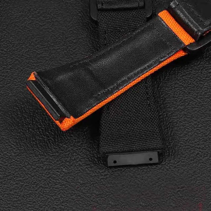 Ремешок для часов для Richard Mille, нейлоновый ремешок, мужские часы, инструмент RM50/53 4-звездочная отвертка с 5 звездочками, холст + натуральная кожа, 25 мм, ремешок на запястье