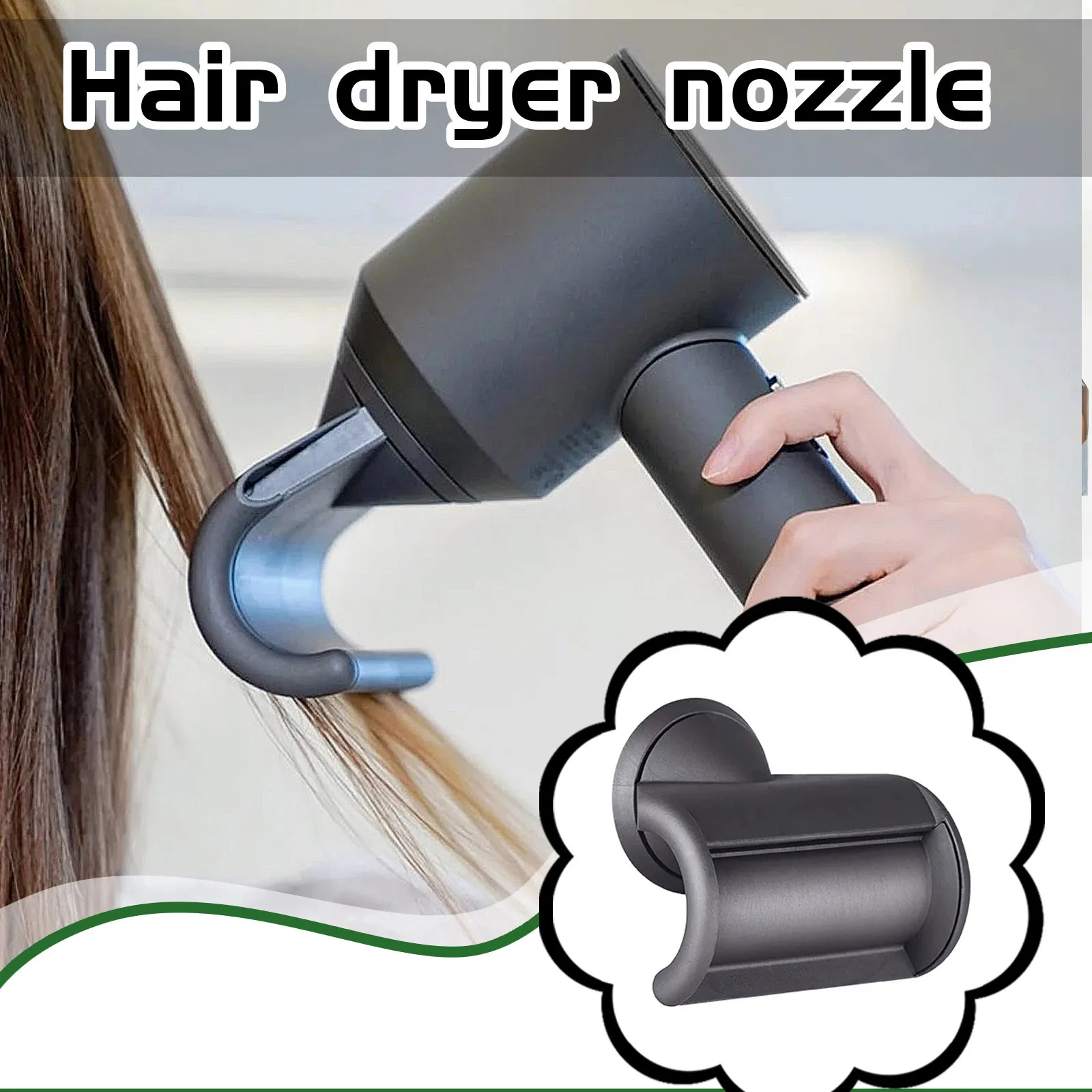 Suitable For Laifen Hair Dryer Hood Accessories Laifen Lf03 Diffusion Drying Styling Curling Air Nozzle Replacement Accessories