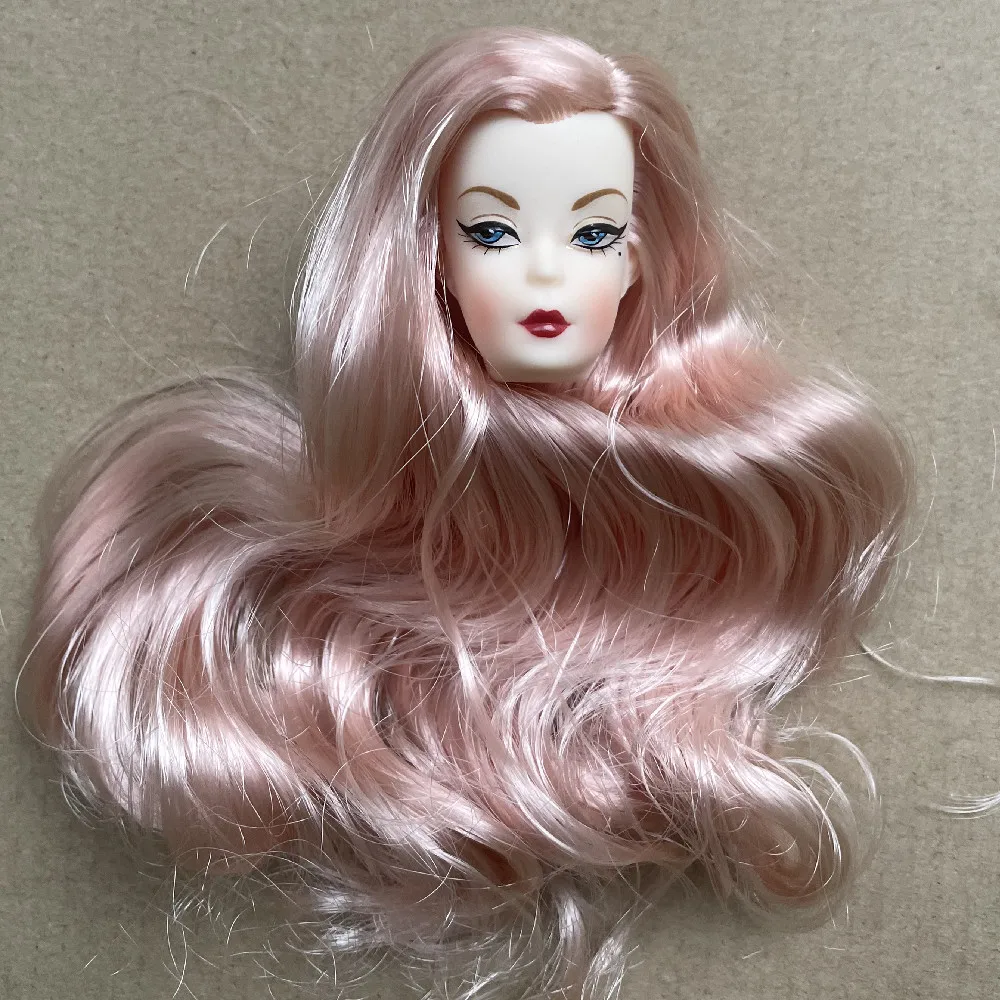 

New ST Vintage 1/6 Doll Heads MENGF Colorful Hair And Skin Tone Adonis Male Female Doll Heads Makeup Quality Doll Head DIY Parts