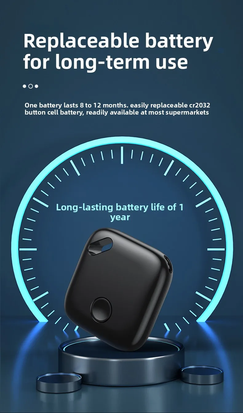 Pet Locator - iTag Precision Tracking Device for IOS FindMy, Anti-Loss Tracker for Vehicles