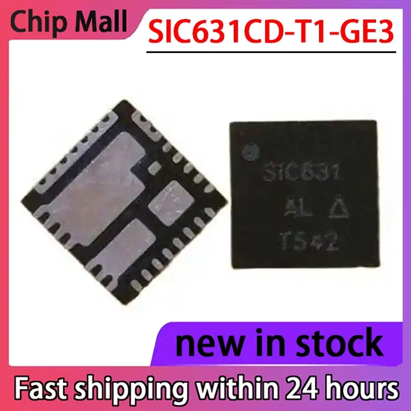 

5PCS New SIC631CD SIC631CD-T1-GE3 QFN Gate Drive IC