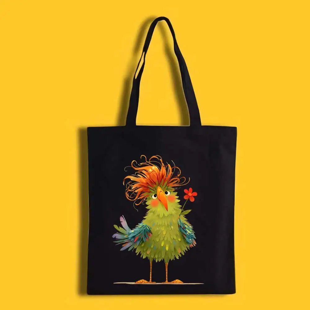 Colorful Bird Heat Transfer For Clothing DIY A-Level Washable T-shirts Iron-On Thermal Sticker Cartoon Children Patches Applique