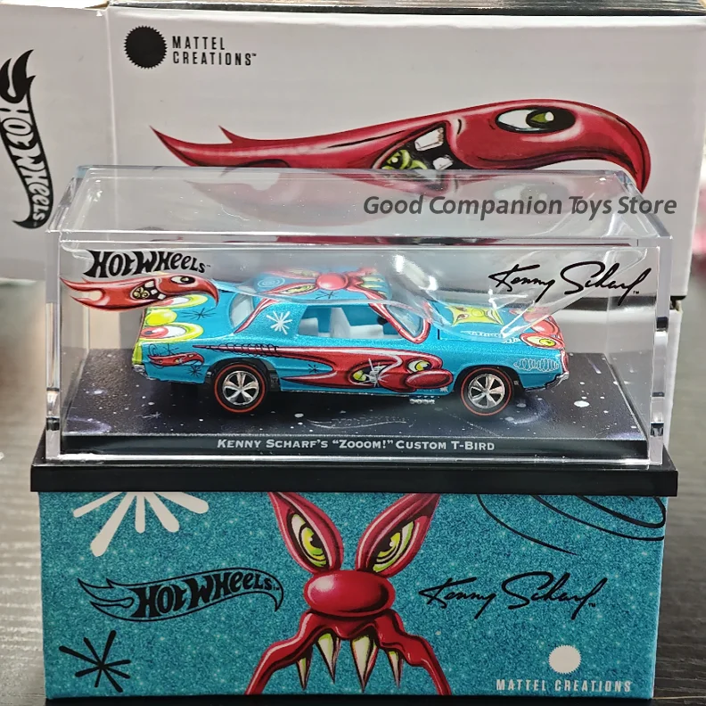 الأصلي الساخن عجلات x كيني شارف مخصص T-الطيور Rlc فورد 1:64 مقياس محاكاة سيارة لعبة مجسمة المقتنيات في الأوراق المالية #4