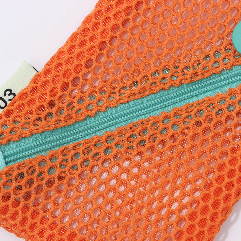 ファッションドーパミンカラーストレージバッグ大容量キャンディカラーメッシュ化粧品バッグトイレタリートラベルストレージポーチ