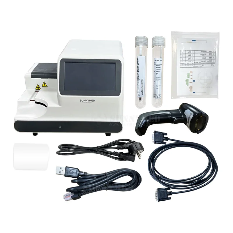 SUNNYMED SY-B196 الحيوانات الأليفة/الحيوان/الطبيب الألبومين المحمول/شرائط البول الكريتينين نظام الكيمياء محلل البول البيطري
