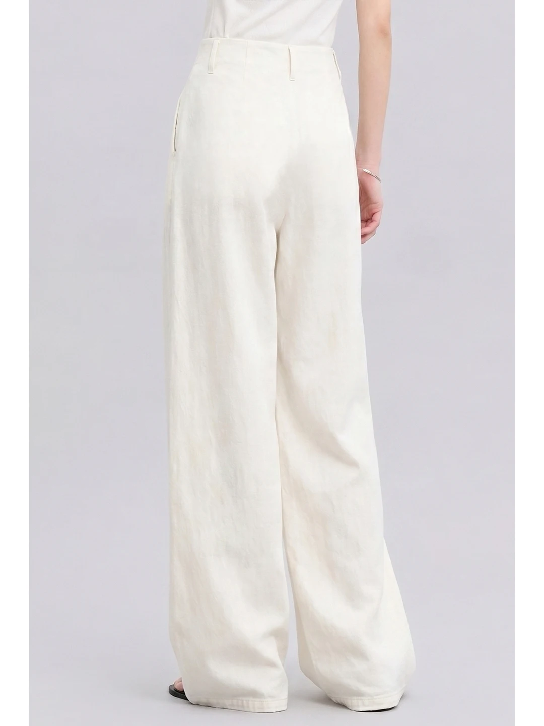 Hochgeschnittene Leinenhose mi – Linen Pant Wide Bewertung und Preis