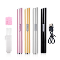 Portable Electric Eyebrow Trimmer Women's Shaver Hair Remover Eyebrow Shaper Shaver Body Face Shaving Machine USB Rechargable