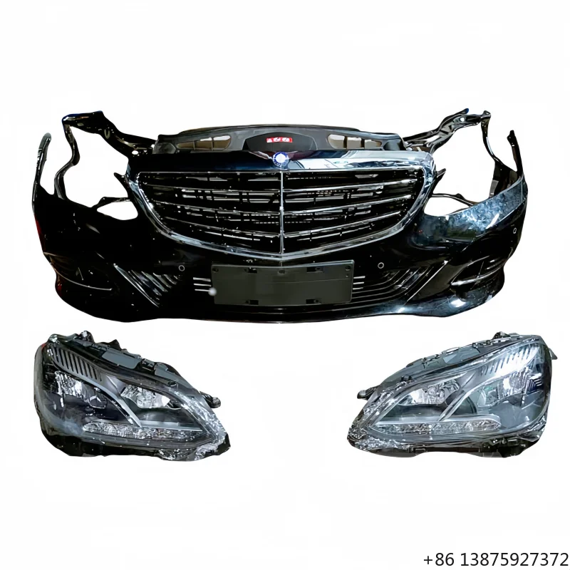 

Original Front Bumper Assembly with Radiator for E-class W212 2009-2013 Executive Sedan Body Kit