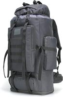 100L Tactical Military Backpack for Men - Waterproof Hiking & Hunting Pack with MOLLE System, Adjustable Suspension, Survival Ge