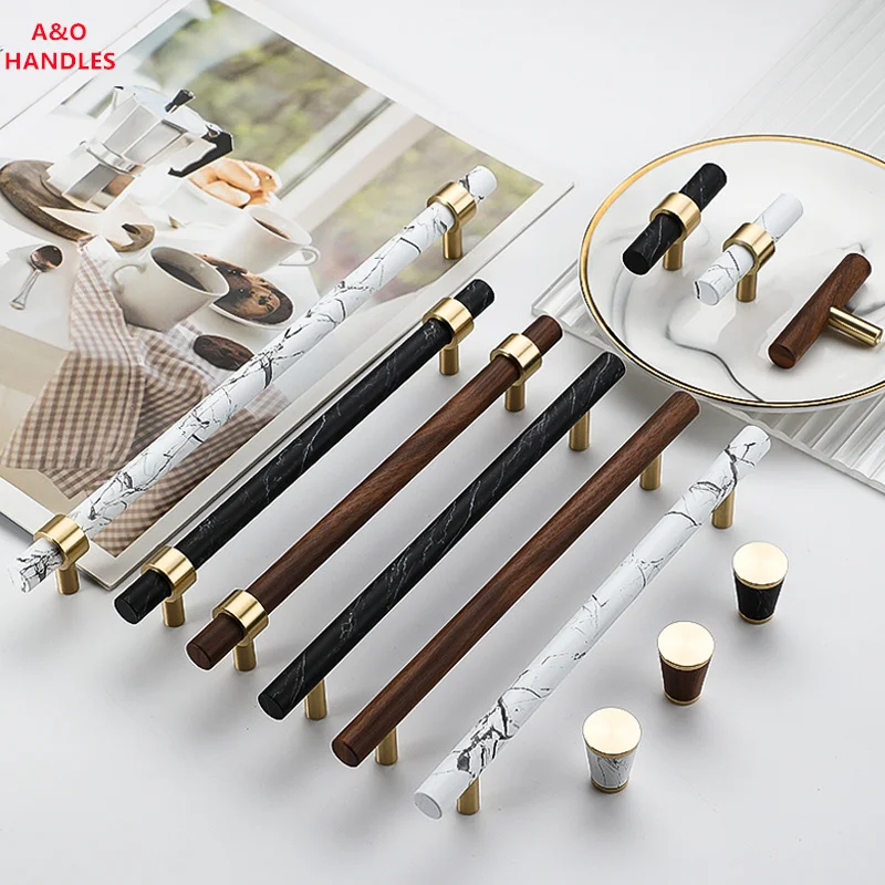 

Handles Drawer Cabinet Furniture Kitchen Handles for Cabinet Knob Door Drawer Furniture Kitchen Knob High-End Imitation Marble