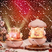 Wanhuo Starlight Projector Creative Romantic Gift Toy Girl Children Music Box Birthday Gift Night Light