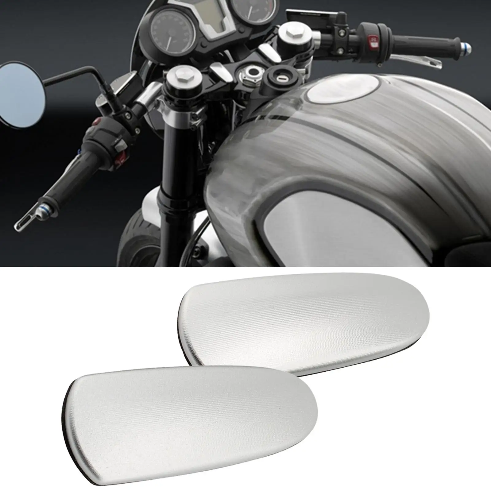 2-Pack Motorbike Handlebar Clamp Hole Cover Set Fit for BMW for BMW R Ninet