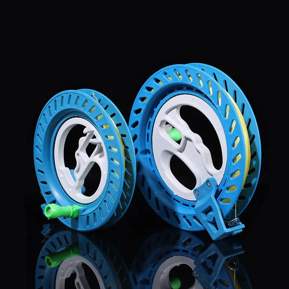 High Quality Plastic Kids Toys Outdoor Fun Twisted String Line Winding Reel Grip Wheel Kite Kite Line Winder