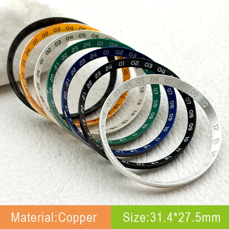 anel-de-capitulo-de-relogio-mod-314-275mm-em-cobre-samurai-lx-snr025-snr027-compativel-com-movimento-automatico-nh35-4r-7s-pecas-de-substituicao-personalizadas