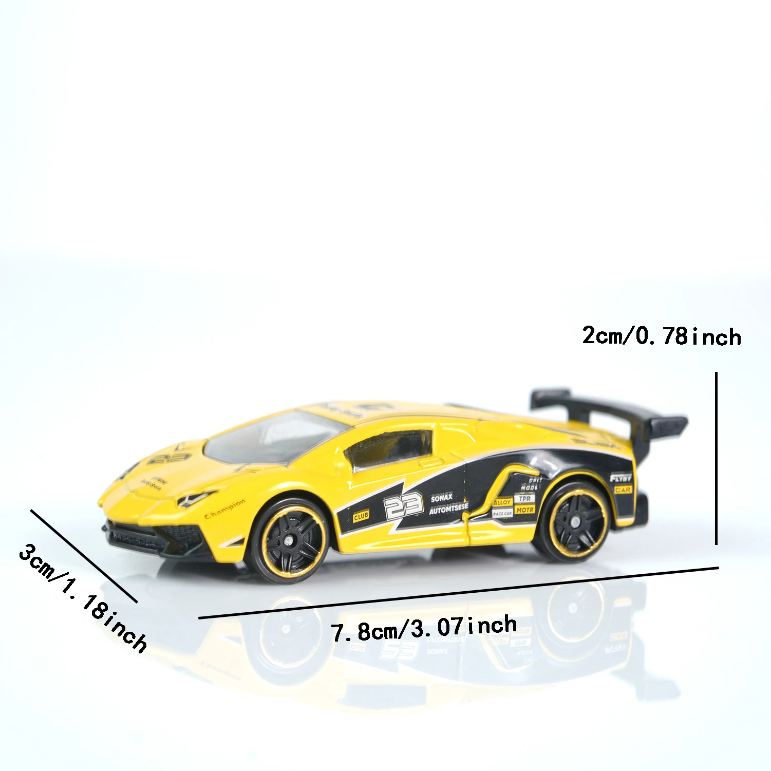 Aventador SVJ Die-cast Model, Alloy Car Toys Collectibles, 1/64 Scale Racing Ornament, Home Decoration, Gifts for Ages 3+ image 14