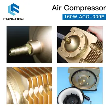 FONLAND 160W ACO-009E 空氣壓縮機 電磁式氣泵,適用於 CO2 雷射雕刻切割機 10 最佳銷售 空氣泵雷射 - №10