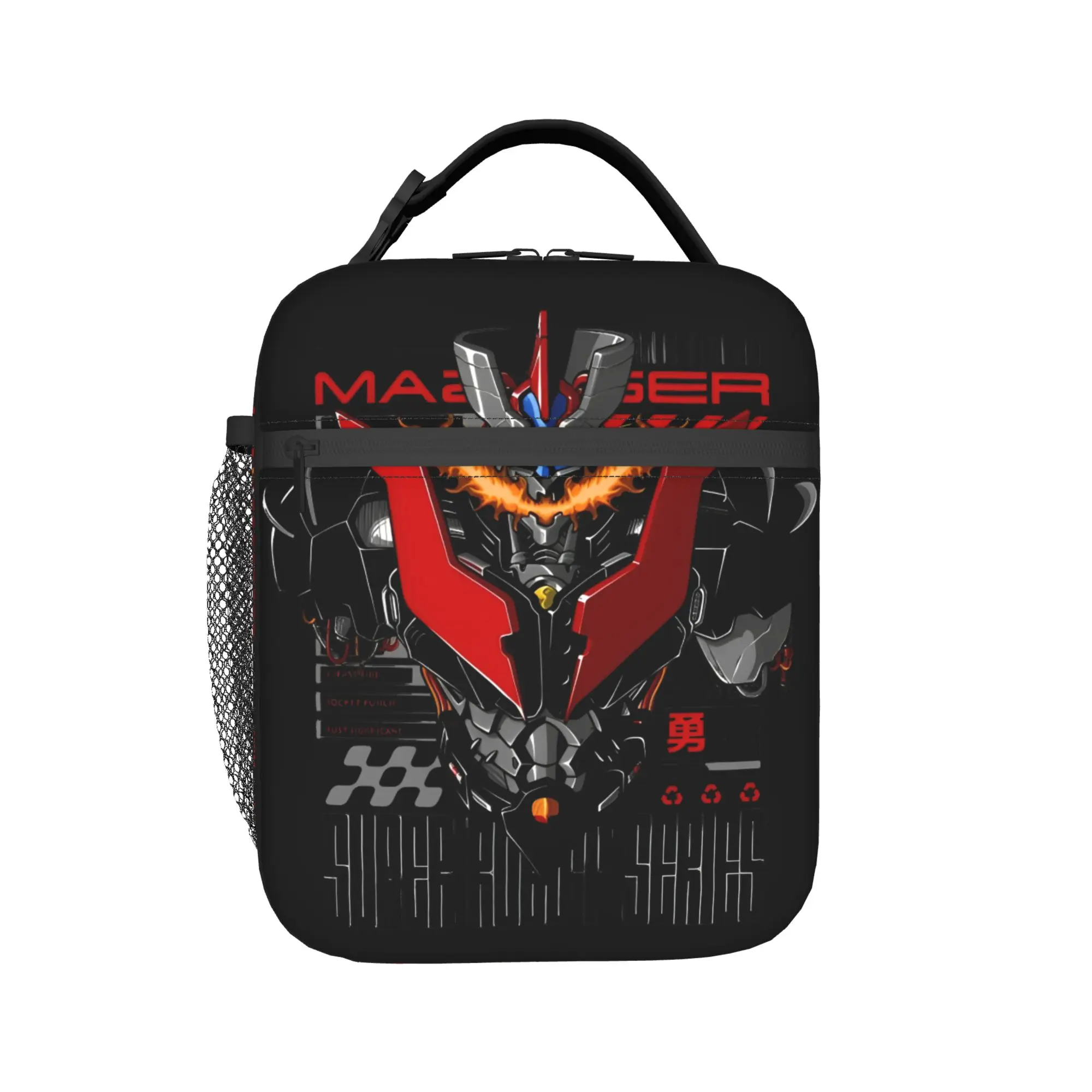 

MOBILE SUIT GUNDAMs Thermal Insulated Lunch Bag for School Portable Food Container Bags Men Women Cooler Thermal Lunch Box