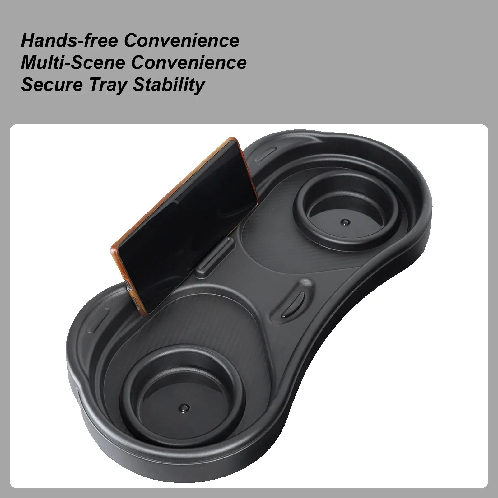 

Съемный противоскользящий поднос для коляски, зажим для подноса для коляски, адаптер, крепление для семейных поездок для малышей, путешествий на открытом воздухе