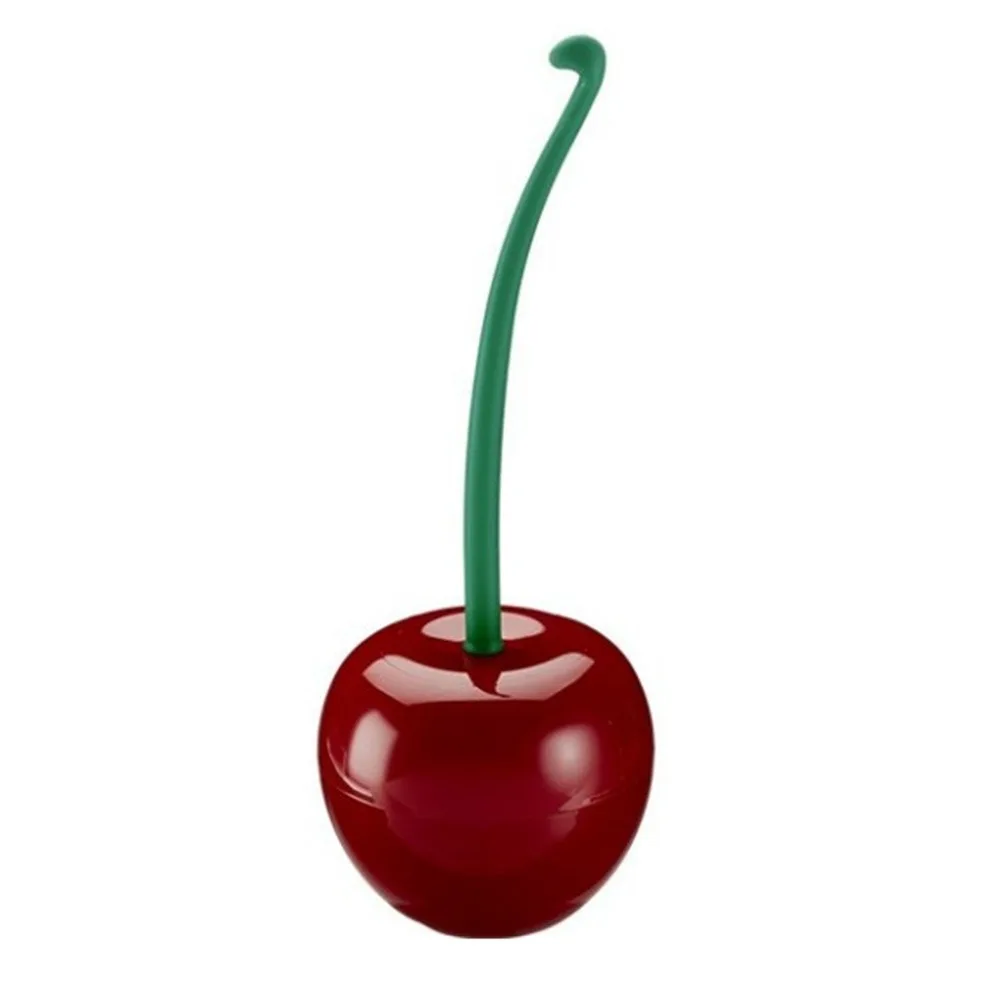 1pc Toilet Brush Creative Lovely Cherry Shape Lavatory Toilet Brush Holder Set Toilet Holder Bathroom Accessories