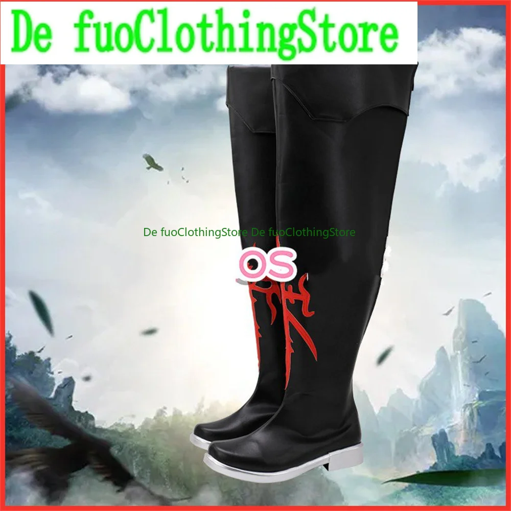 Defuo FANTASY XIV A Realm Reborn FF14 mundur szkolny Mag Cosplay Buty Botki Gra Anime Karnawał Impreza Halloween
