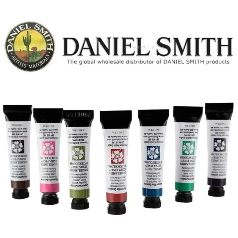 Daniel Smith Master Superfine Manual Watercolor Pigment 5ml Tube DS Artist Aquarela Paint Beginner Painting Art Supplies