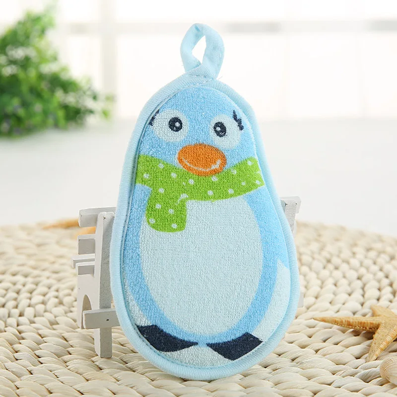 Newborn Care Products Baby Shower Bath Sponge Rub Infant Toddler Kids Bath Brushes Cotton Rubbing Body Wash Towel Accessories