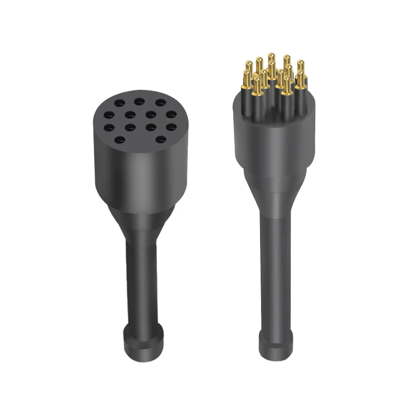 Good High Quality Stainless Steel Circular 13 Pin Male Female Inline Ethernet 13 Pins 5A Rated ISO9001 Certified Bulkhead Connec